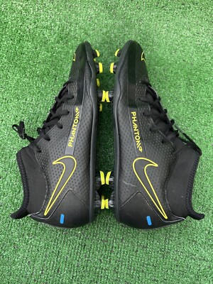 Nike Phantom GT Club DF MG Black Cyber Soccer Cleats (CW6672