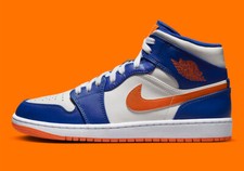 Nike Blue and Orange Air Jordan 1 Mid NY Knicks Sz 17 new Size 17 - Jordan 1 Mid Knicks 2023 for sale online | eBay main image 2