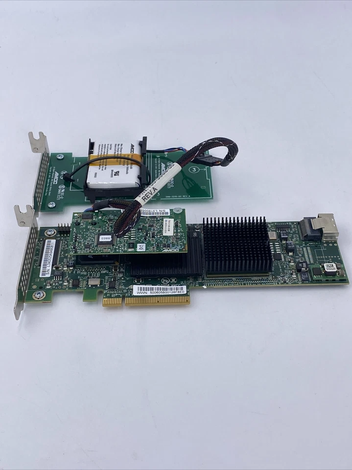 AMCC LSI 9690SA-4i SAS | SATA Raid Controller + BBU Batterie Modul 700-3405-20F - Bild 2 von 4