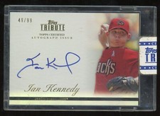 Ian Kennedy 2012 Topps Tribute Auto Serial #d 49/99 Arizona Diamondbacks Sealed