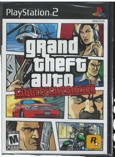 【超希少】GTA LCS グランドセフトオート B3販促ポスター Grand Theft Auto Liberty City Stories Game Store Promo Poster PSP