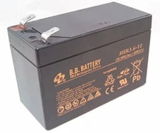 BB Battery SHR3.6-12 12V/3.6AH SLA Battery F2 Terminals