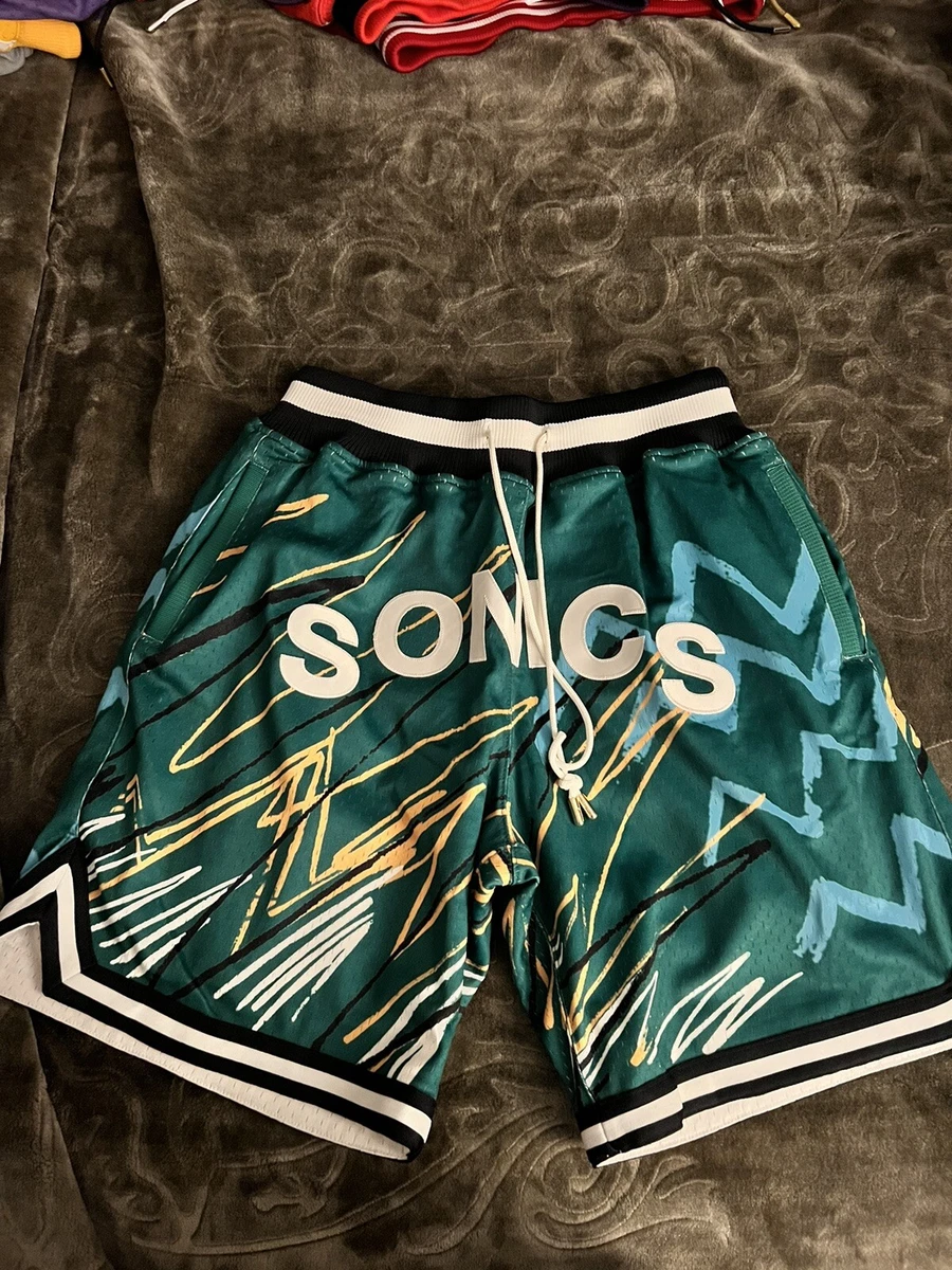 Mitchell & Ness Just Don Hardwood Classics Shorts Seattle SuperSonics