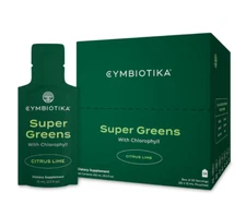 Cymbiotika Super Greens, Chlorophyll, Alkalizing, Citrus Lime, 30 Pouches 3/26