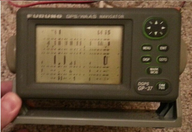 Furuno Gp 37 Marine High Performance Gps Dgps Navigator Videoplotter For Sale Online Ebay