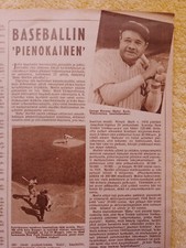 BABE RUTH GEORGE HERMAN 1947 Gary COOPER Front Cover 