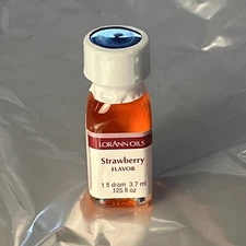 LorAnn Super-Strength Strawberry 1 Dram Flavoring Oil Extracts Baking 0.125oz 2M