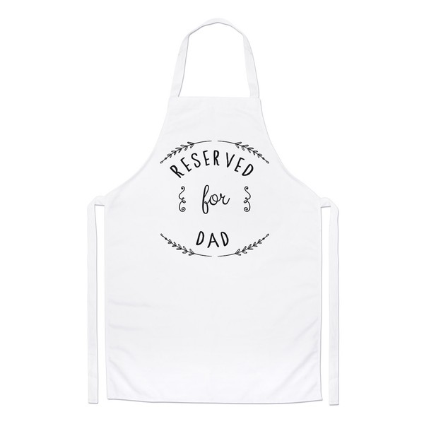 Reserved FüR Papa Koch SchüRze - Daddy Vatertag Lustig Kochen-image