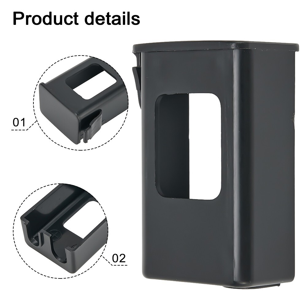 High Quality Battery Holder Box 9V Basses Black Compartment Components