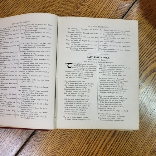 Antique School Book 1901 The New Century Speaker and Writer - Foto 7 di 16