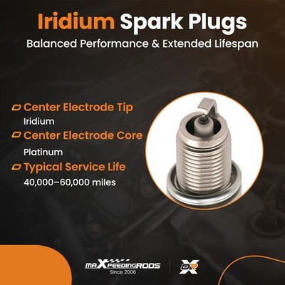 Iridium Spark Plugs 95609 for Chevrolet Cruze Limited 2016 IFR6Z7G