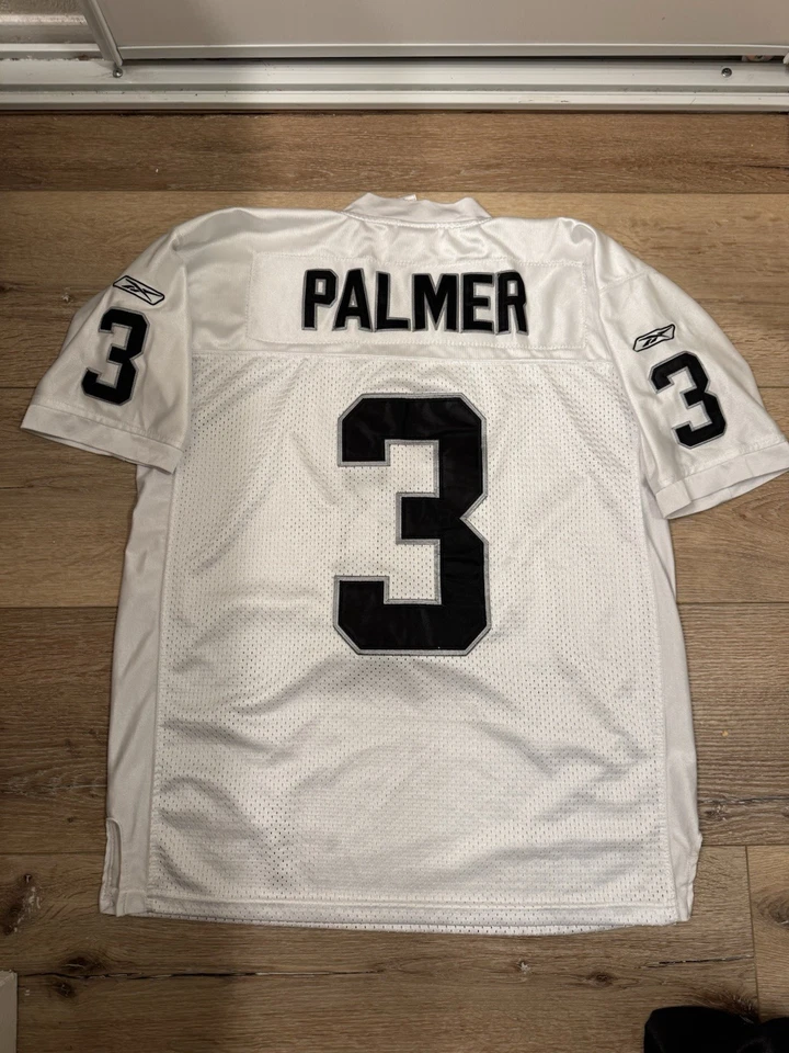 Футболка Карсона Палмера No3 Oakland Raiders NFL Reebok размер 48 L/XL - Изображение 2 из 3
