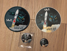 Patch, pièce, aimant et décalcomanie officiel ULA Vulcan USSF-87