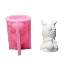 Animal Castings Molds Inverted Goat Silicone Mould Ornament Epoxy Resin Molds