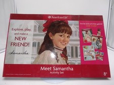 American Girls Samantha Activity Set includes Sealed Trading Cards