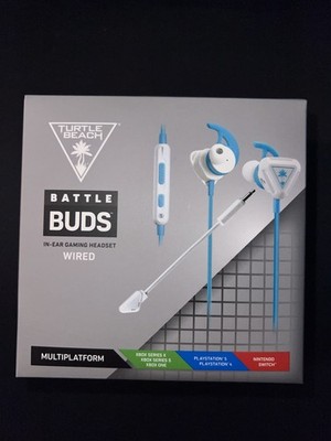 Turtle Beach Battle Buds Wired In-Ear Gaming Headset, Mic, Multiplatform - New 