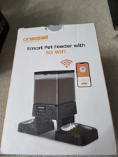 oneisall Automatic Cat Feeder with 5G WiFi, Automatic Cat Food Dispenser for...