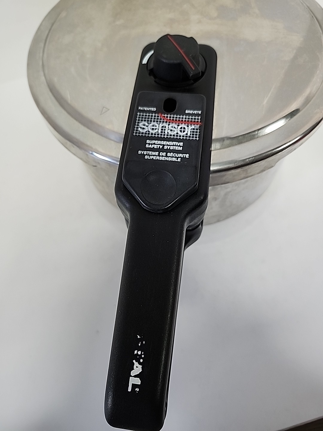 T-FAL  Stainless Steel 6.4Qt 6L Stove Top Pressure Cooker 