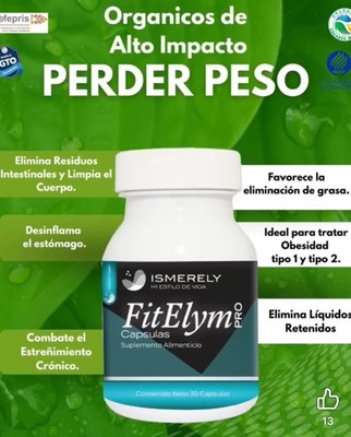  Ismerely FT-Elym pro 2 pack-Estreñimiento,Retencion de liquido,perdida de peso 