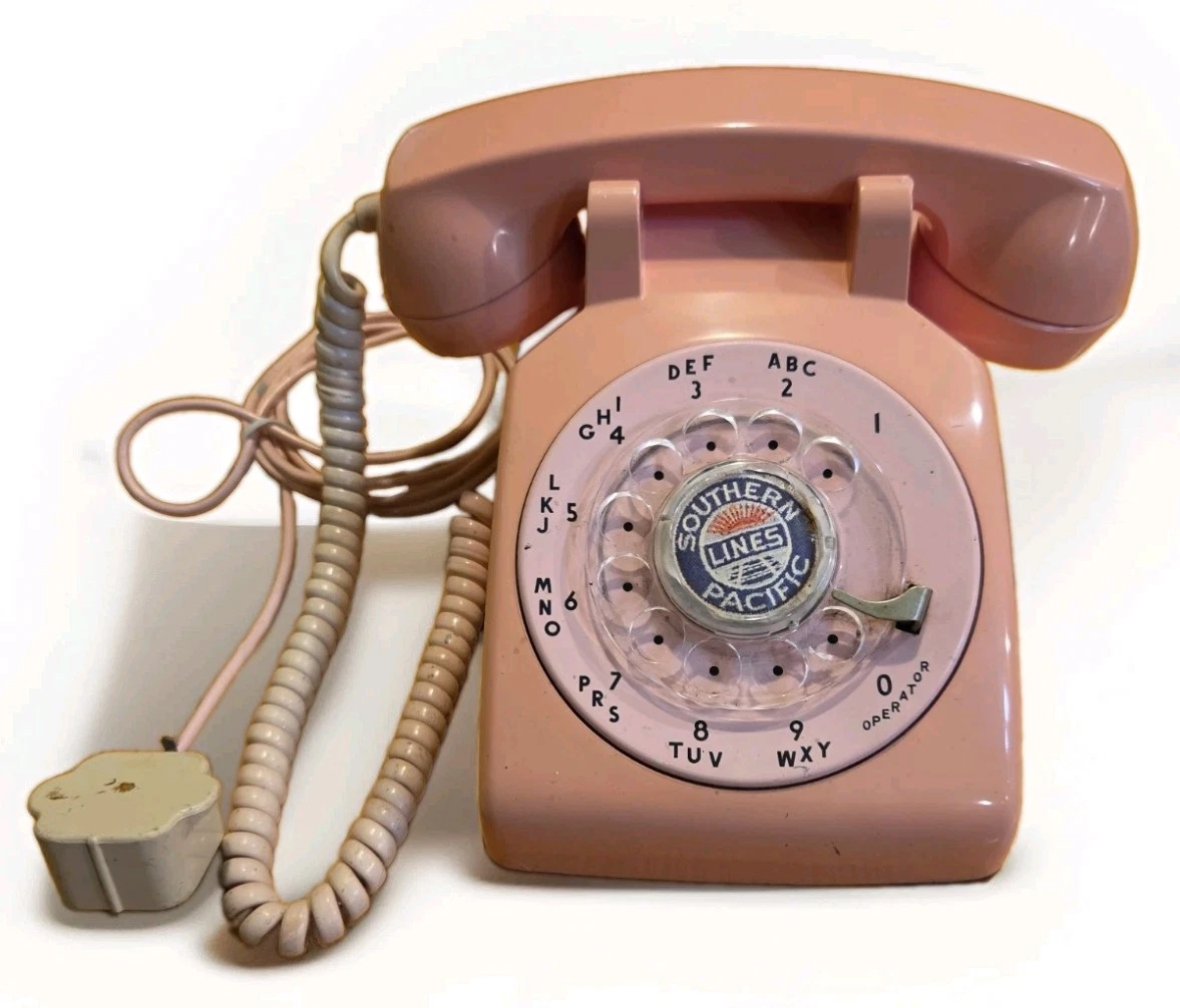 Pink Dial Phone In Collectible Telephones (1940-1969) for sale | eBay