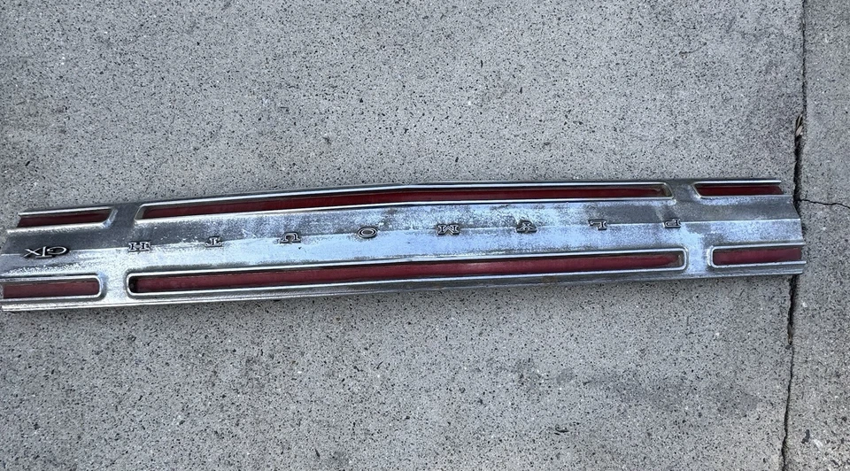 MOPAR 1968 Plymouth Satellite trunk lid finish panel deck lid panel - Image 2 of 4