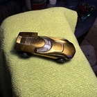 Hot Wheels Redline 1968 ‘Turbofire’ Metallic Gold USA White Interior