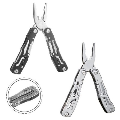 Compact Multi Tool with 13 Functions including Pliers and Screwdrivers