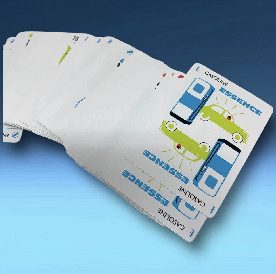 Vintage 1971 Mille Bornes Parker Brothers French Driving Card Game Complete EUC - Image 3 of 3