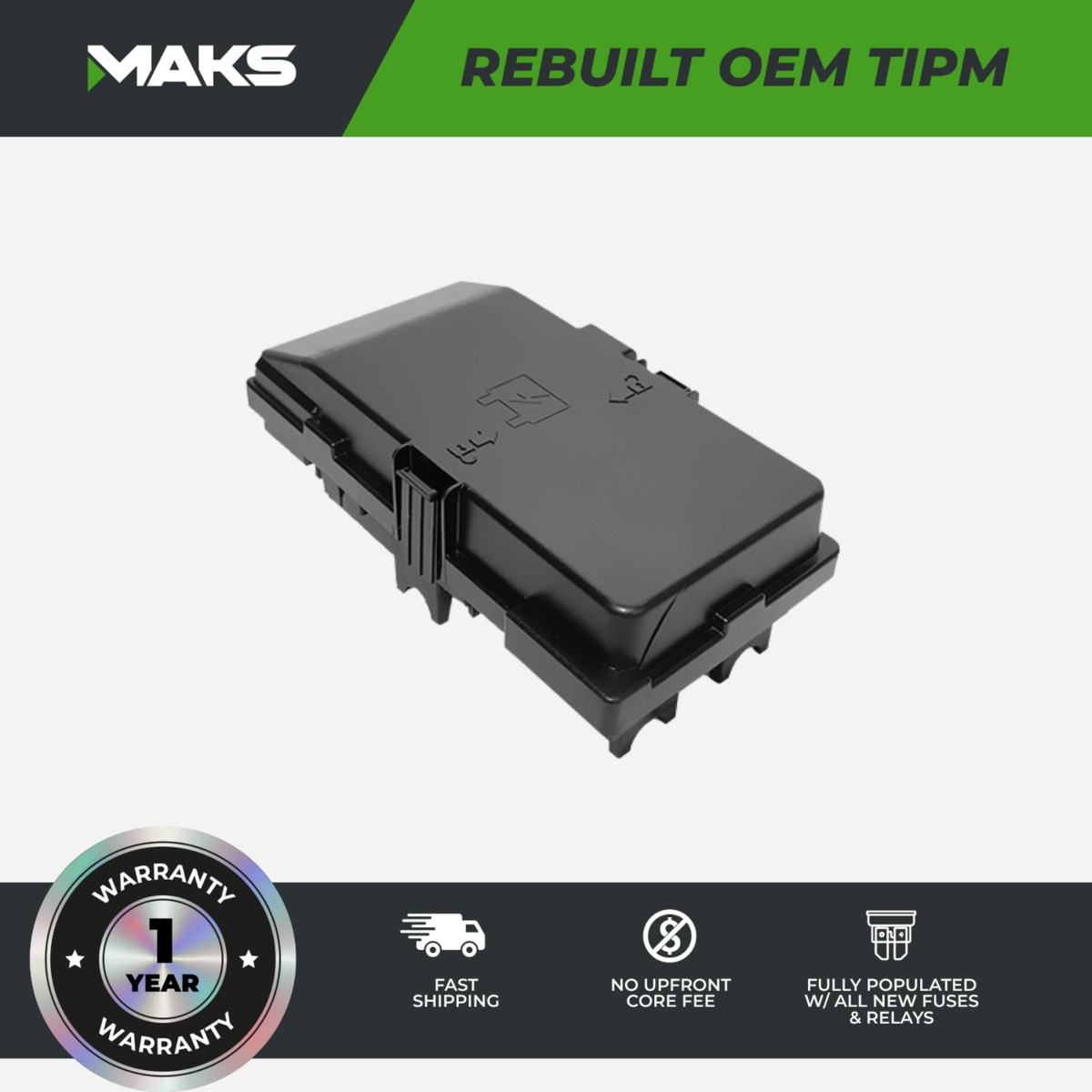 2015 Jeep Cherokee OEM Rebuilt TIPM Fuse Box 68235118 | eBay