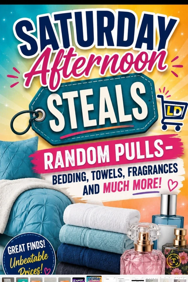 Saturday Afternoon steals- Random pulls great finds including fragrances,