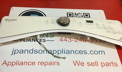 Whirlpool Duet Dryer Interface Console P# W10391519 (322)
