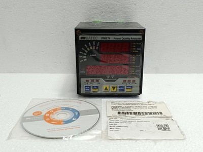 SATEC PM174 Power Qualität Analysator Panel Meter 50/60Hz 85-264VAC Neu