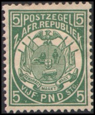 Transvaal #135 MH probably reprint