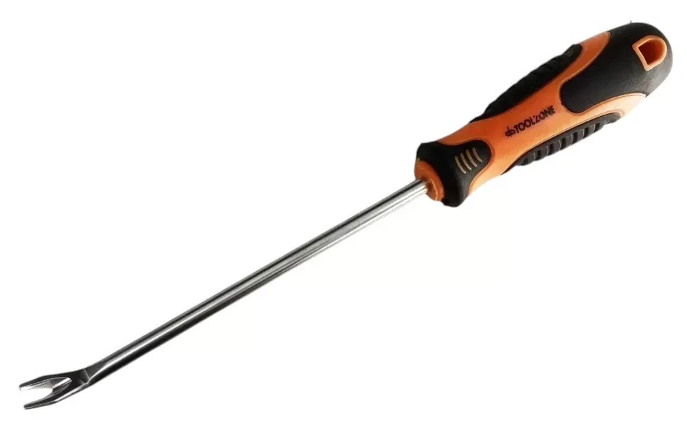 TACK NAIL STAPLE LIFTER SOFT GRIP HANDLE REMOVER TOOL UPHOLSTERY PANEL PRY BAR
