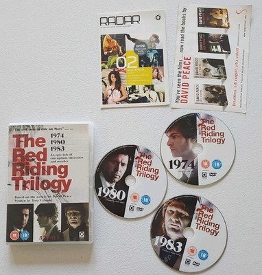 *Region 2* The Red Riding Trilogy DVD | Sean Bean | Yorkshire Ripper | USA Ship