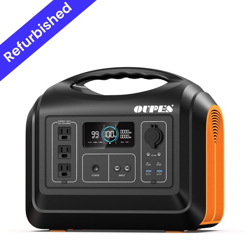 OUPES 1800w Portable Power Station 1800W/1488Wh Solar Generator LiFePO4 Battery