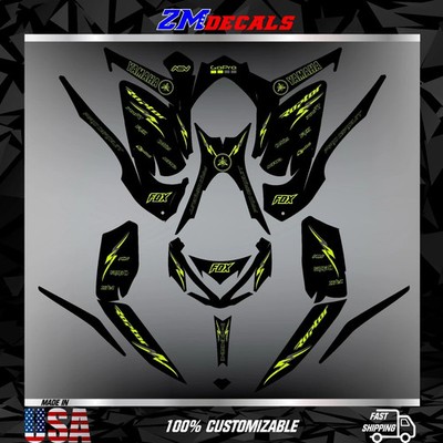 Custom Graphics Kit Yamaha Raptor 700 700R 2013-2026 Decals Stickers MX ATV