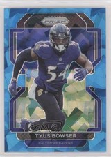 2021 Panini Prizm Blue Ice Prizm 55/99 Tyus Bowser #286 s3g