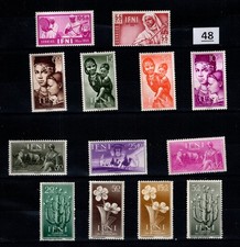 / IFNI, SPAIN 1953/6 - MNH - FLOWERS, ANIMALS, CAMELS, CHILDREN
