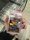 2016 POKEMON JPN XY PROMO MARIO PIKACHU SPECIAL BOX FULL ART/MARIO PIKACHU PSA 3