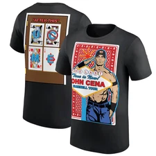 John Cena Farewell Tour 2025 Las Vegas T-Shirt - Black