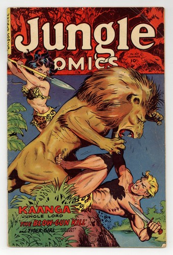 Jungle Comics #159 VG- 3.5 1953