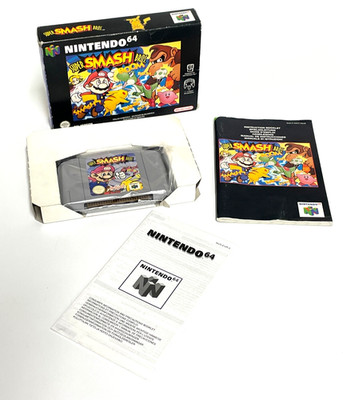 Super Smash Bros. Nintendo 64 N64 PAL | Komplett OVP CIB | sehr gut | Modul Anle