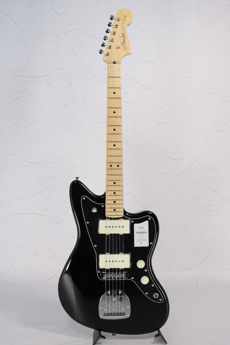 Fender made in japan hybrid Ⅱ jazzmastar Fender Made in Japan Hybrid II Jazzmaster Maple Black JD25029304