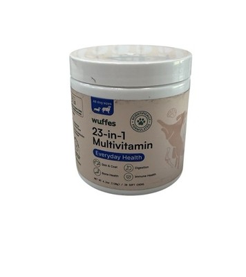Wuffes 23 In 1 Multivitamin For Dogs All Sizes 30 Count 05/2027