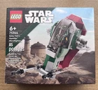 LEGO Star Wars Boba Fett's Starship Microfighter 75344 NEW Sealed 85pcs Mini Fig