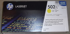 HP LASERJET 502A Q6472A YELLOW TONER NEW HP LASERJET 3600