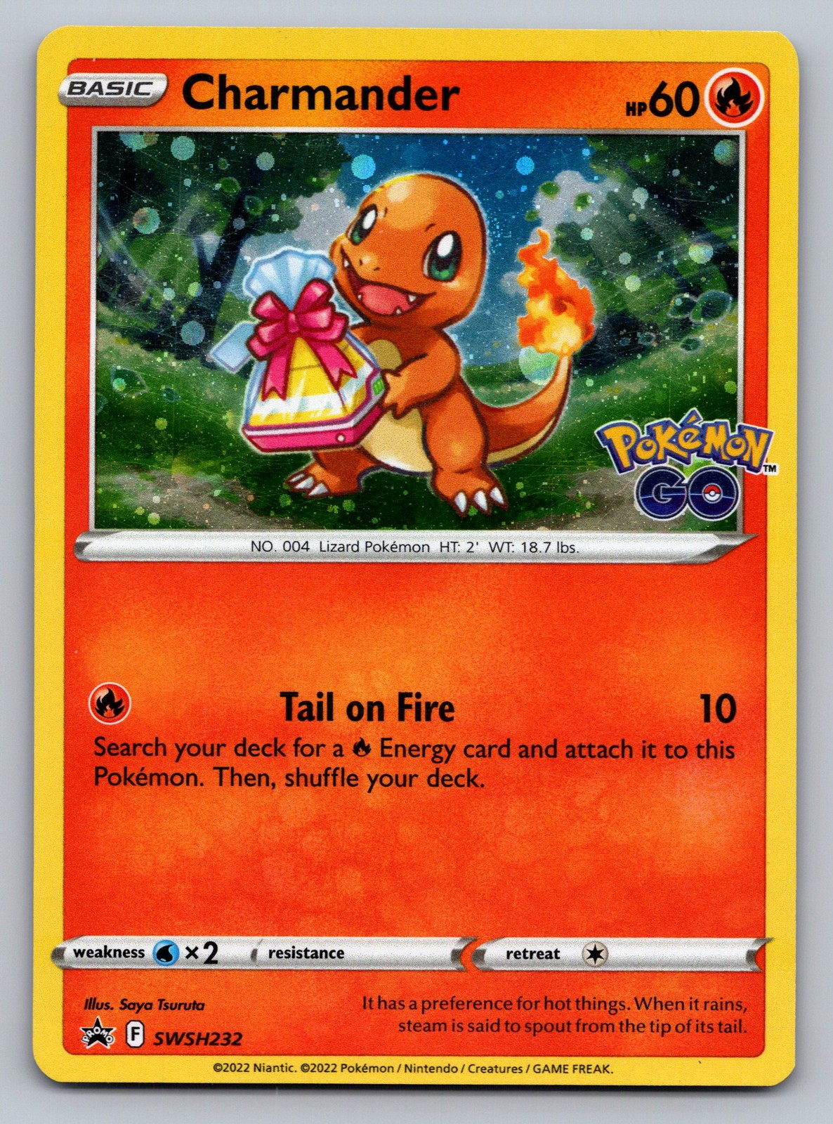 Charmander S-P: Sword & Shield Promos cosmo holo Pokemon