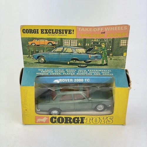 Vintage Boxed Corgi Toys No. 275 Rover 2000 TC