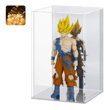 Acrylic Display Case for Collectibles Clear Display with Mirrored Back and ...